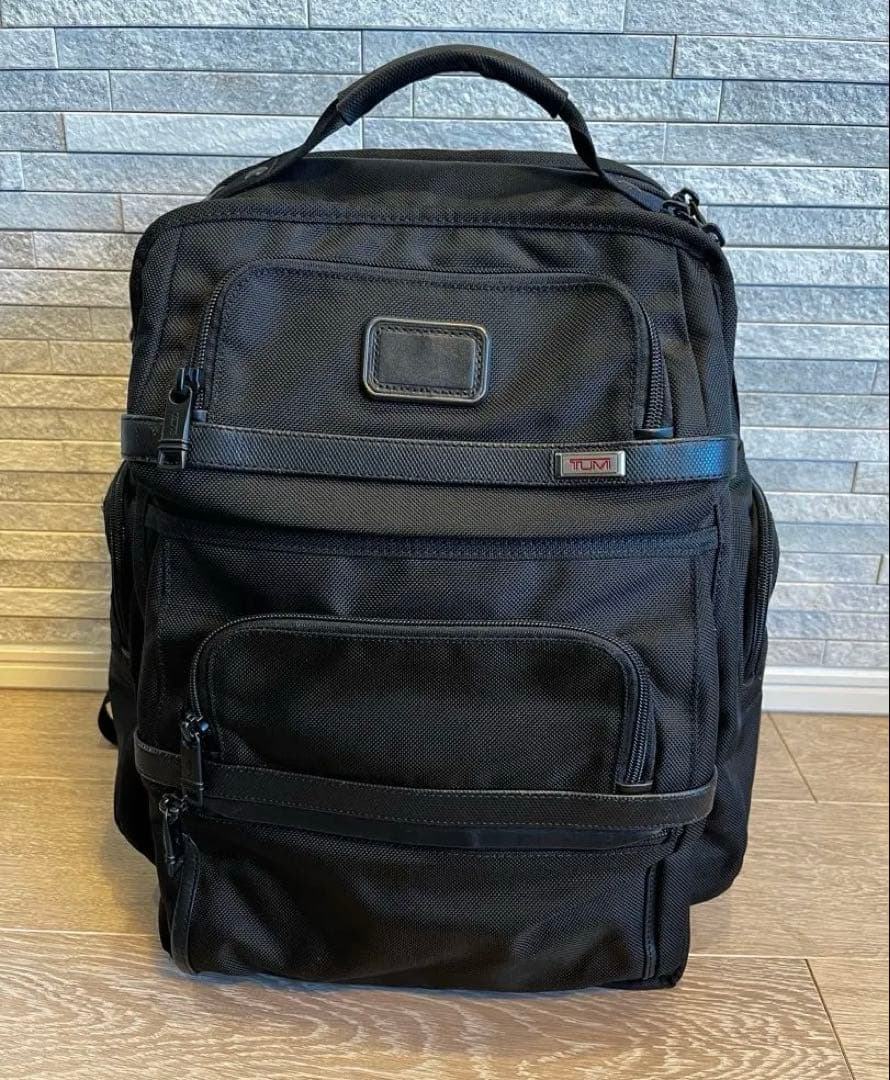 TUMI ALPHA 3 ビジネスクラス バックパック ブラック