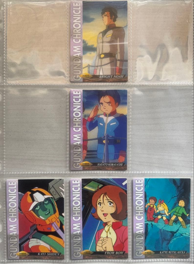 【初版美品第一弾セット】機動戦士ガンダムクロニクルカードダスマスターズ