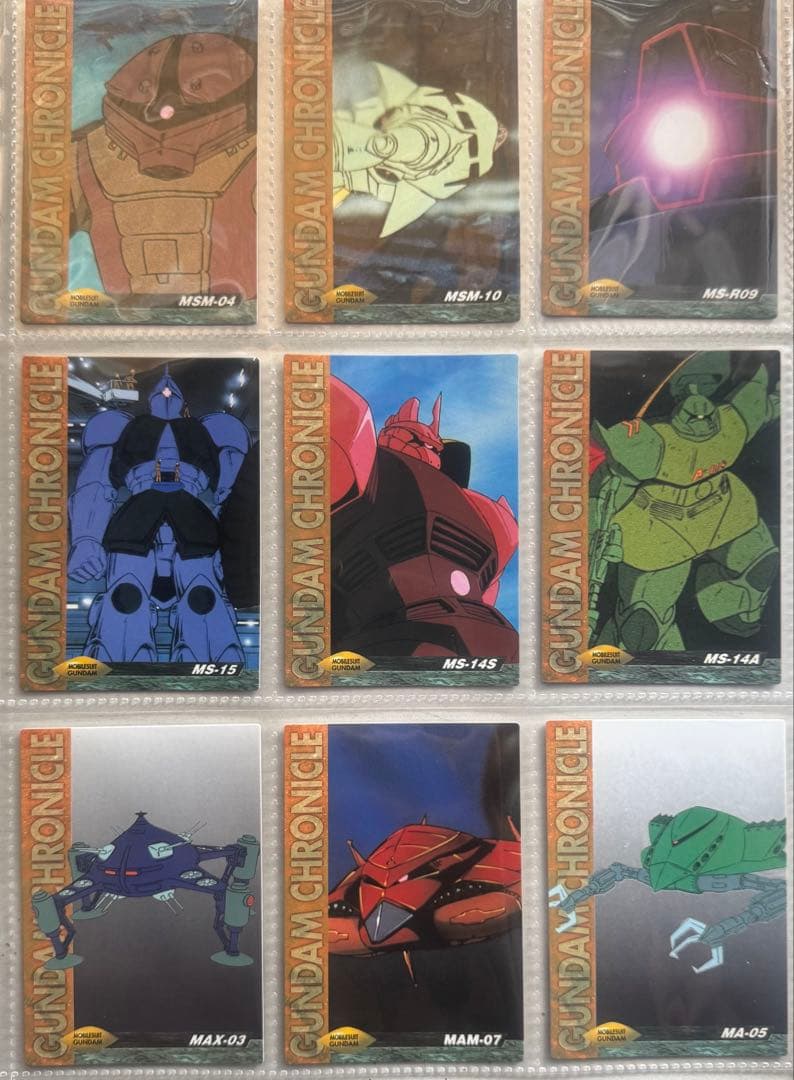 【初版美品第一弾セット】機動戦士ガンダムクロニクルカードダスマスターズ