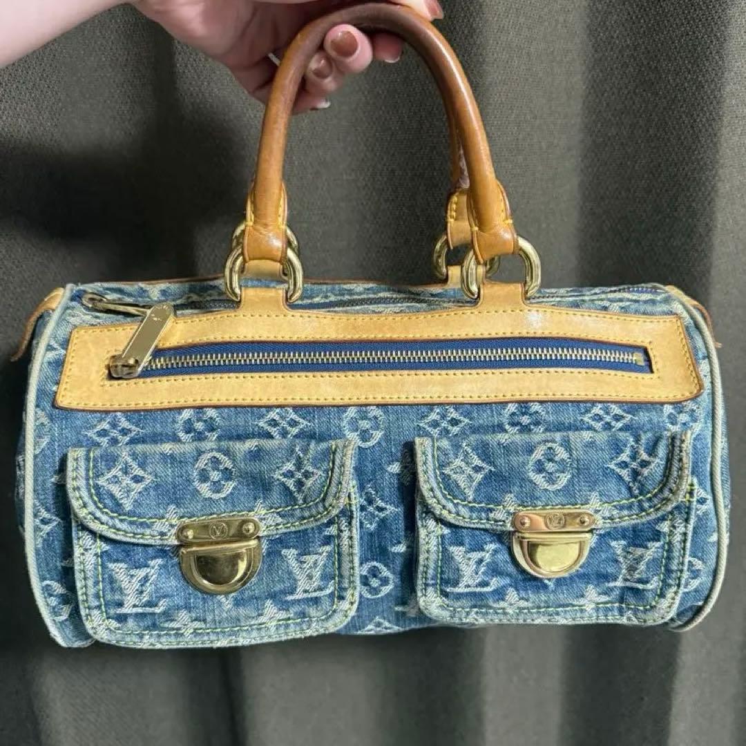 最安値‼️LOUIS VUITTONルイ・ヴィトンモノグラムデニム ネオスピーディ