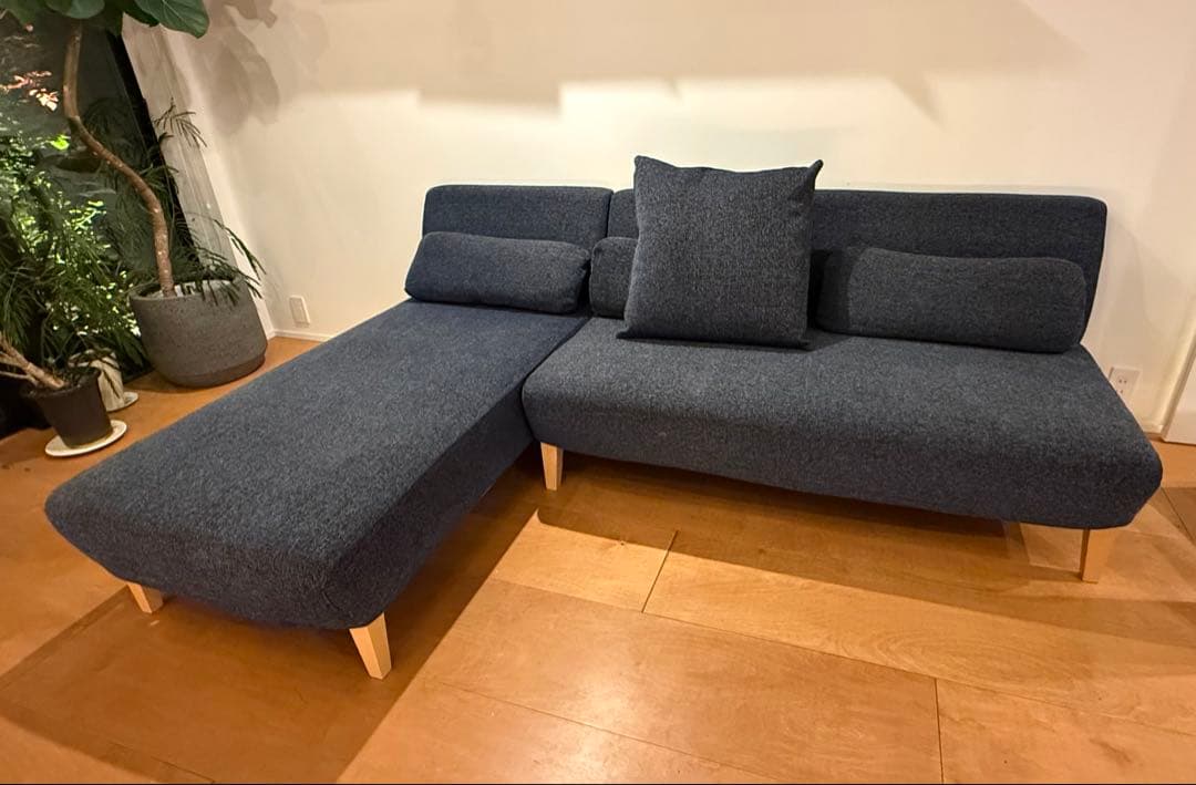 FLANNEL SOFA | MAROON カウチソファ