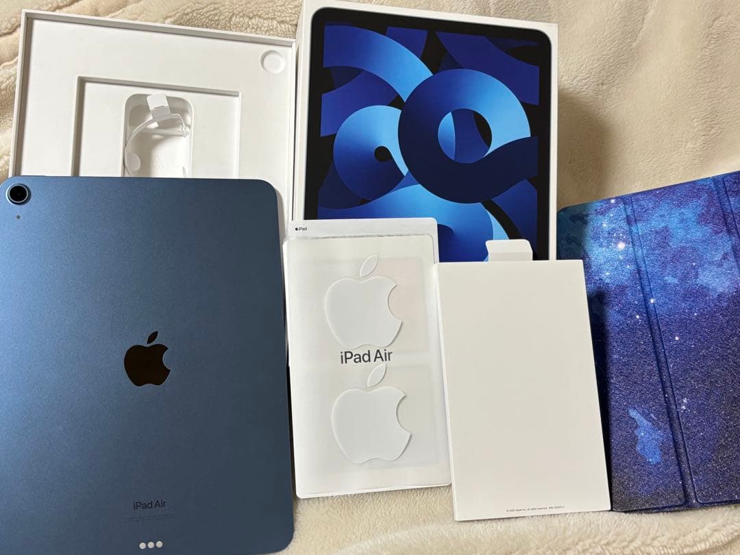 iPad Air & Apple Pencilセット（星空カバー付き）