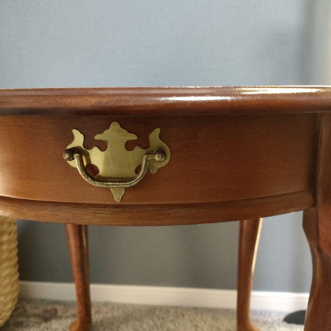 アンティーク調 サイドテーブル 装飾 猫脚