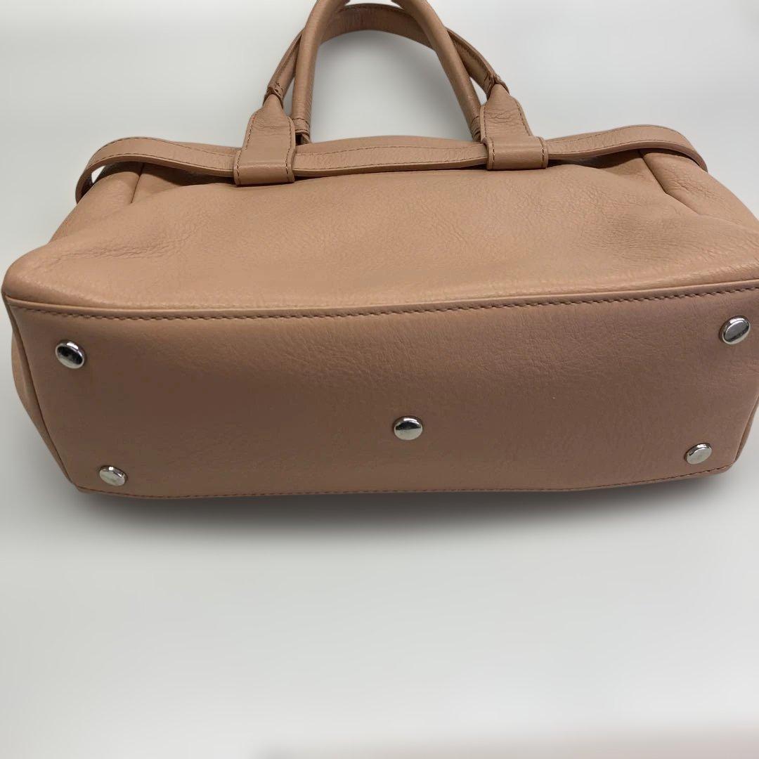 スキップ　最終値下げ　土屋鞄 クラルテ ハンディトートバッグ