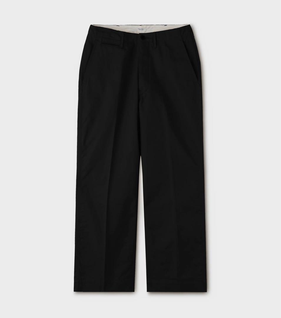 【23AW】PHIGVEL OFFICER TROUSERS WIDE