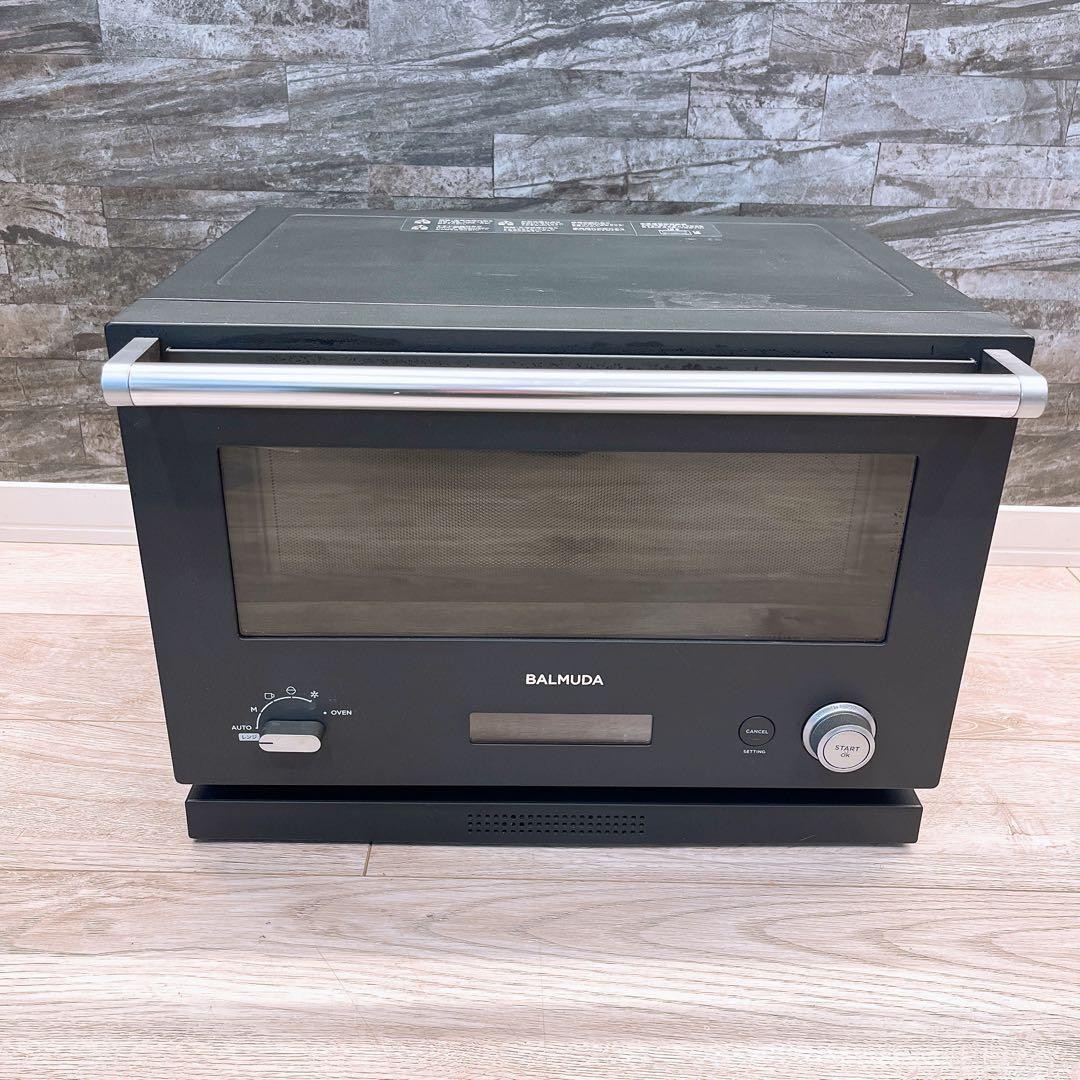 BALMUDA The Range オーブンレンジ ブラック K04A-BK