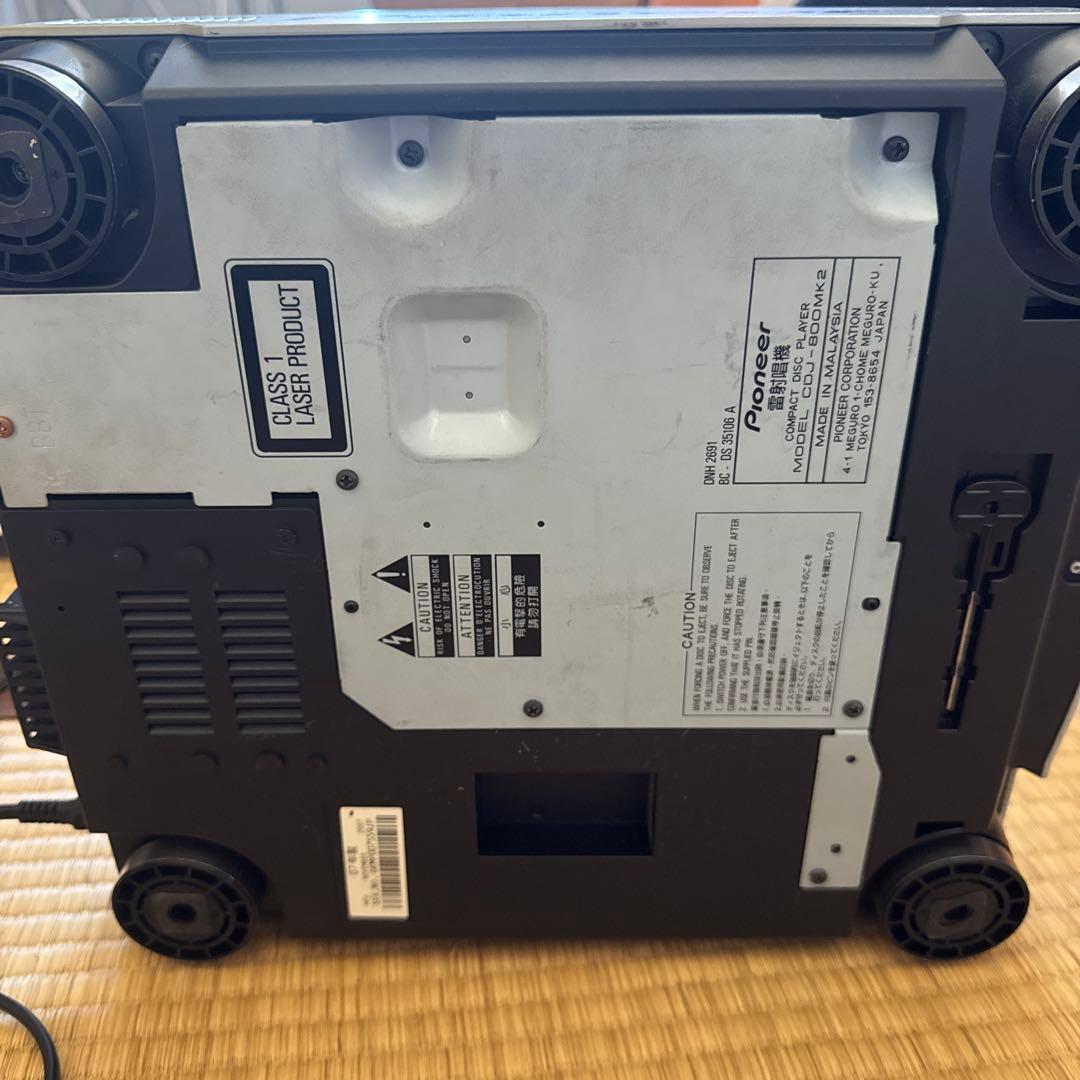 Pioneer CDJ-800MK2 シルバー