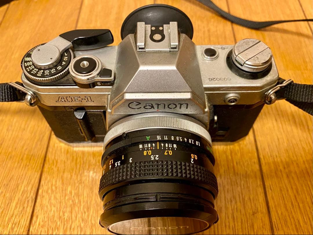 【名機】Canon AE-1 + FD 50mm F1.8 SCワンオーナー