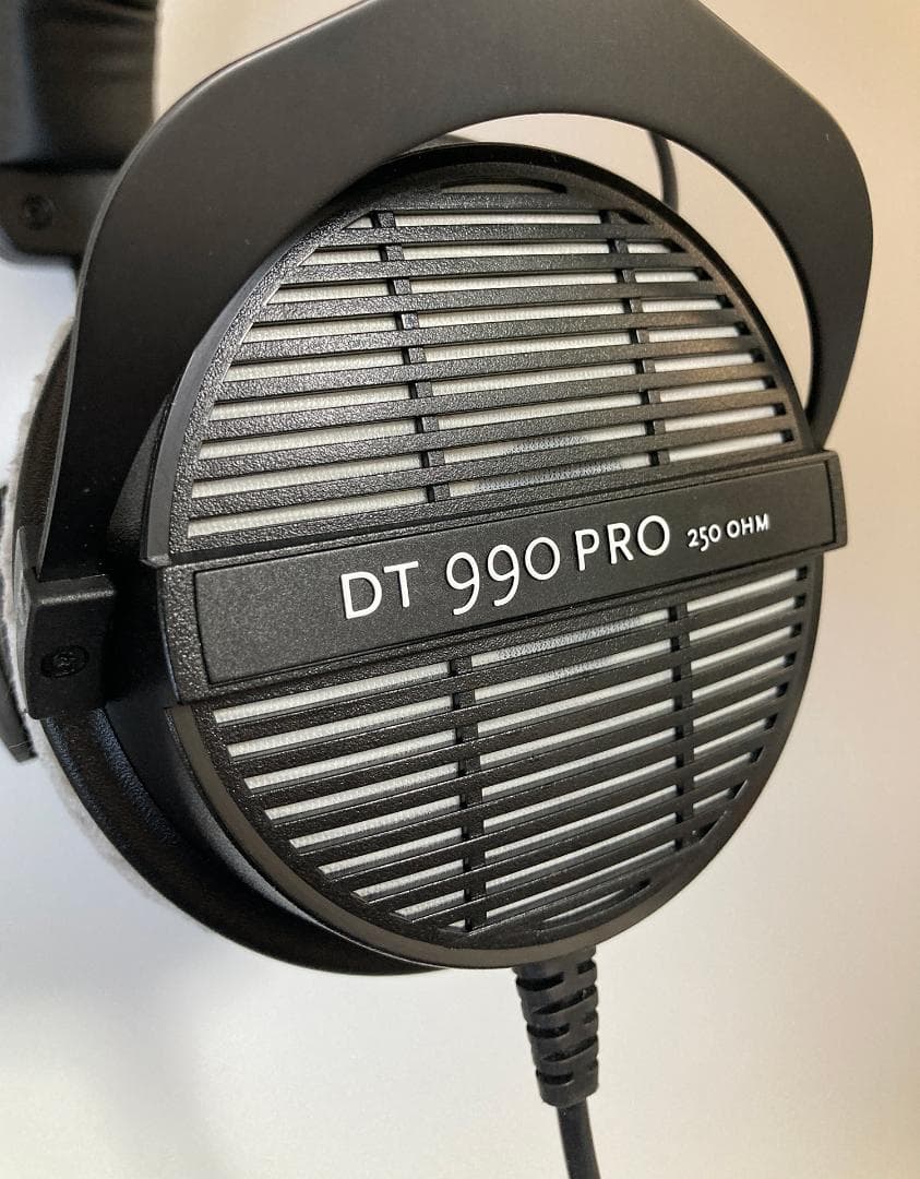 【美品】DT990PRO 250Ω beyerdynamic　有線ヘッドホン