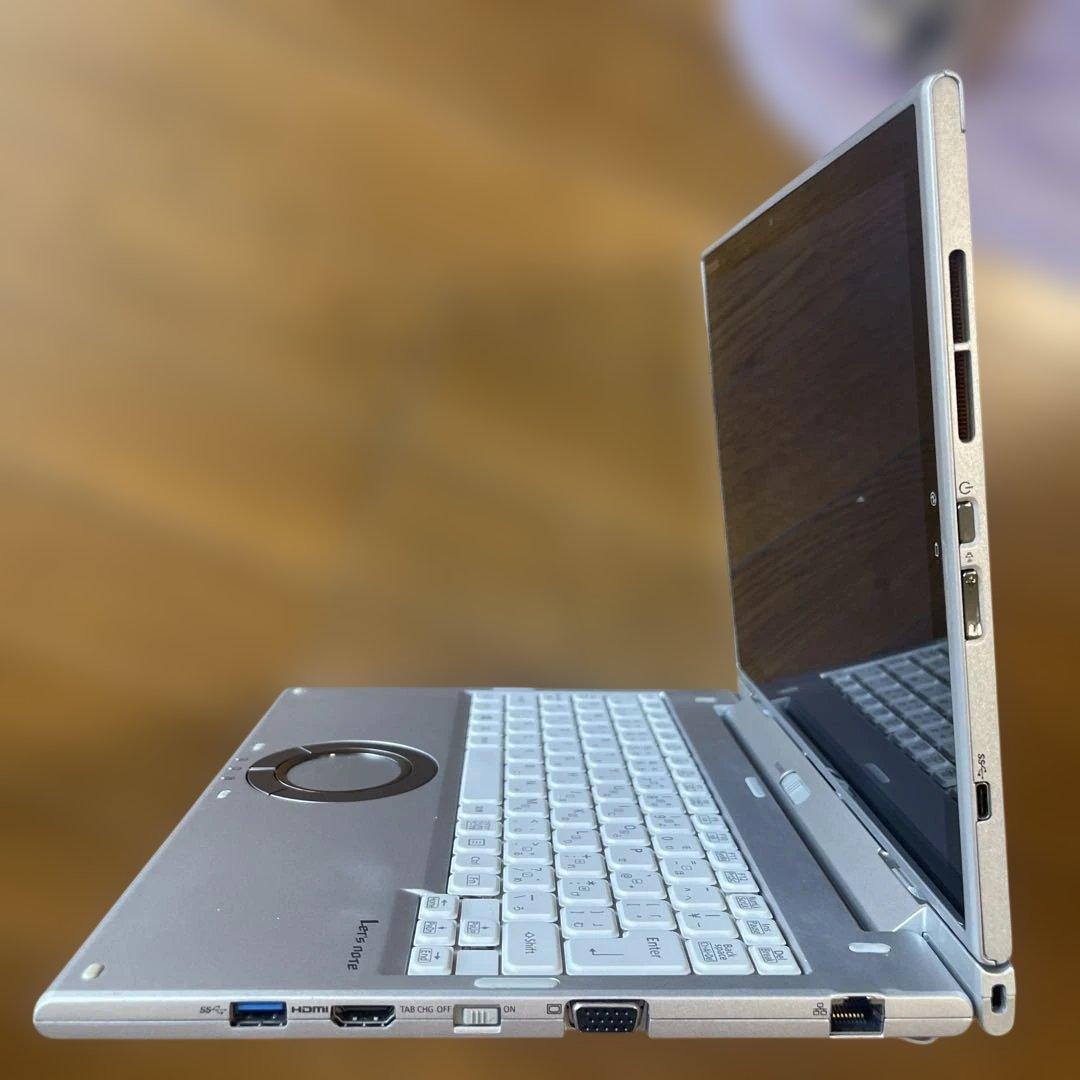 パナソニックxz6ノートパソコン高速SSD換装office2019付