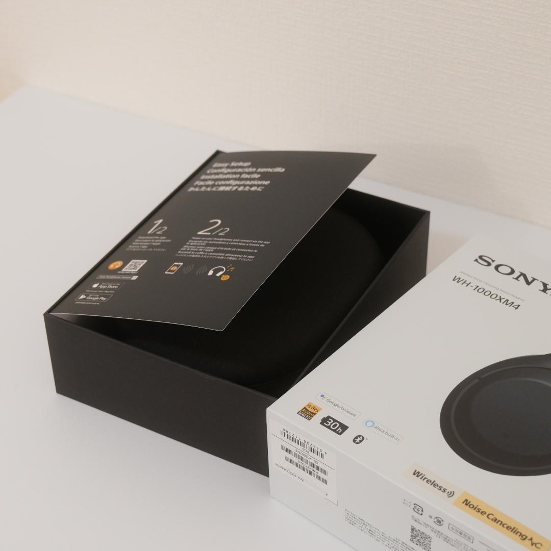 SONY WH-1000XM4 ワイヤレスヘッドホン ブラック