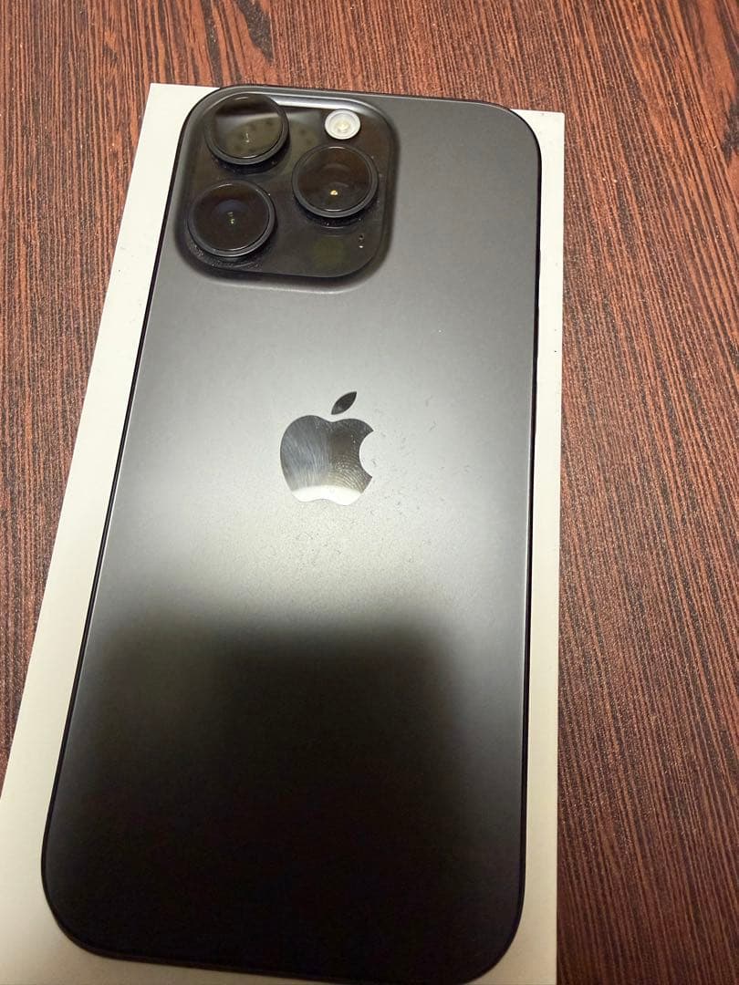 iPhone16Pro 256GB SIMフリー ブラックチタニウム