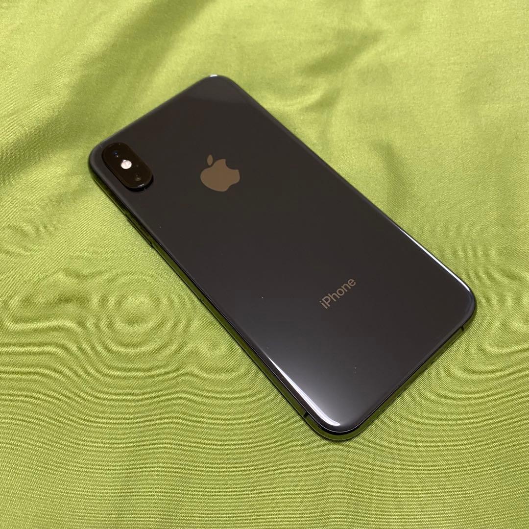 【超美品】iPhoneXs スペースグレー 256GB SIMフリー 付属品一部