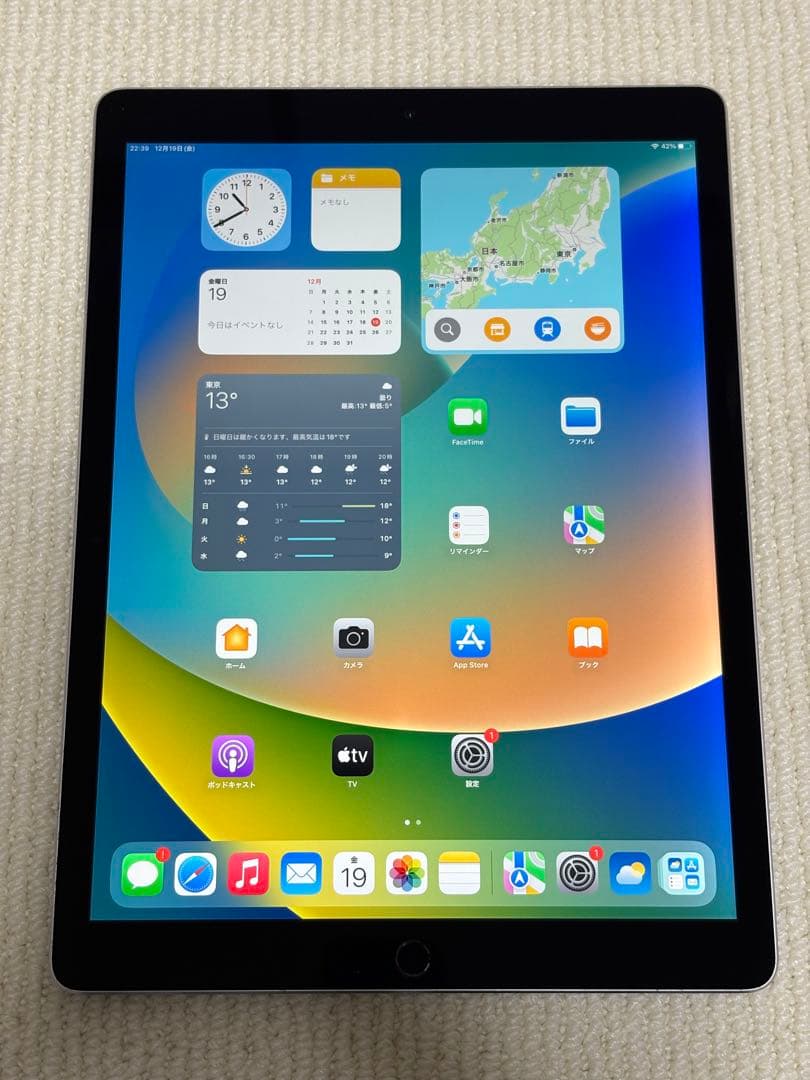 iPad本体 iPad Pro 12.9 256GB