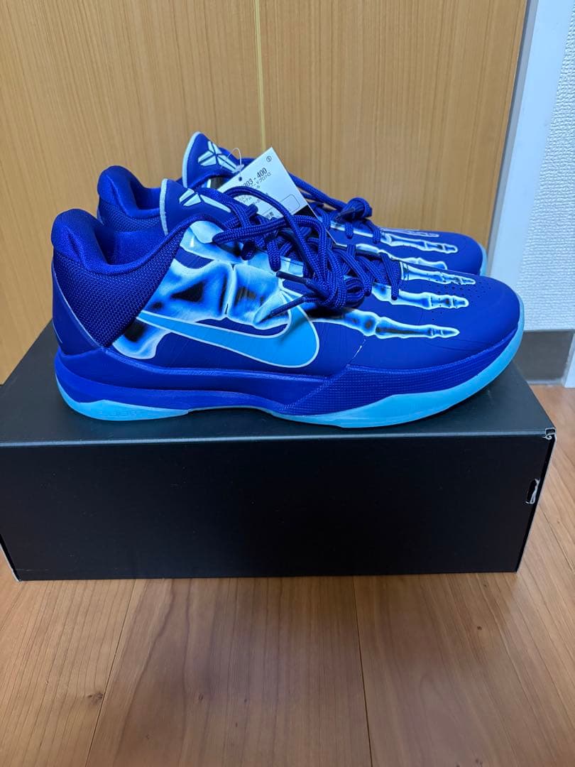 バ*部様 Kobe 5 Protro コービー5 Deep  Blue