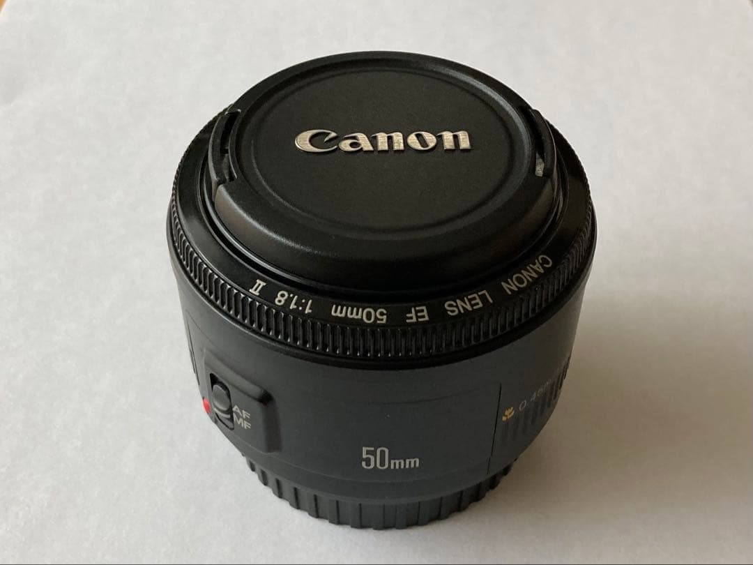 Canon EF 50mm F1.8 II デジタル一眼 レンズ【即決可】