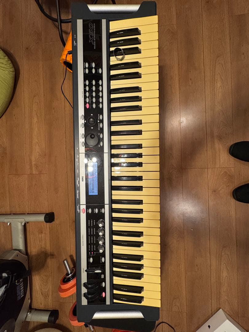 【値下げしました】KORG X50 （完動品・専用ケース付）