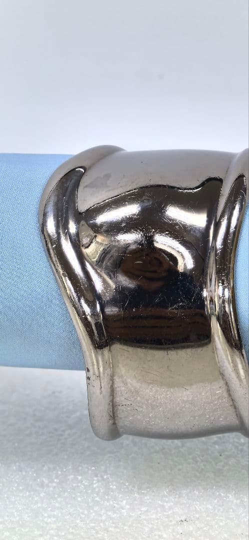 TIFFANY & Co. ボーンカフ バングル ルテニウム