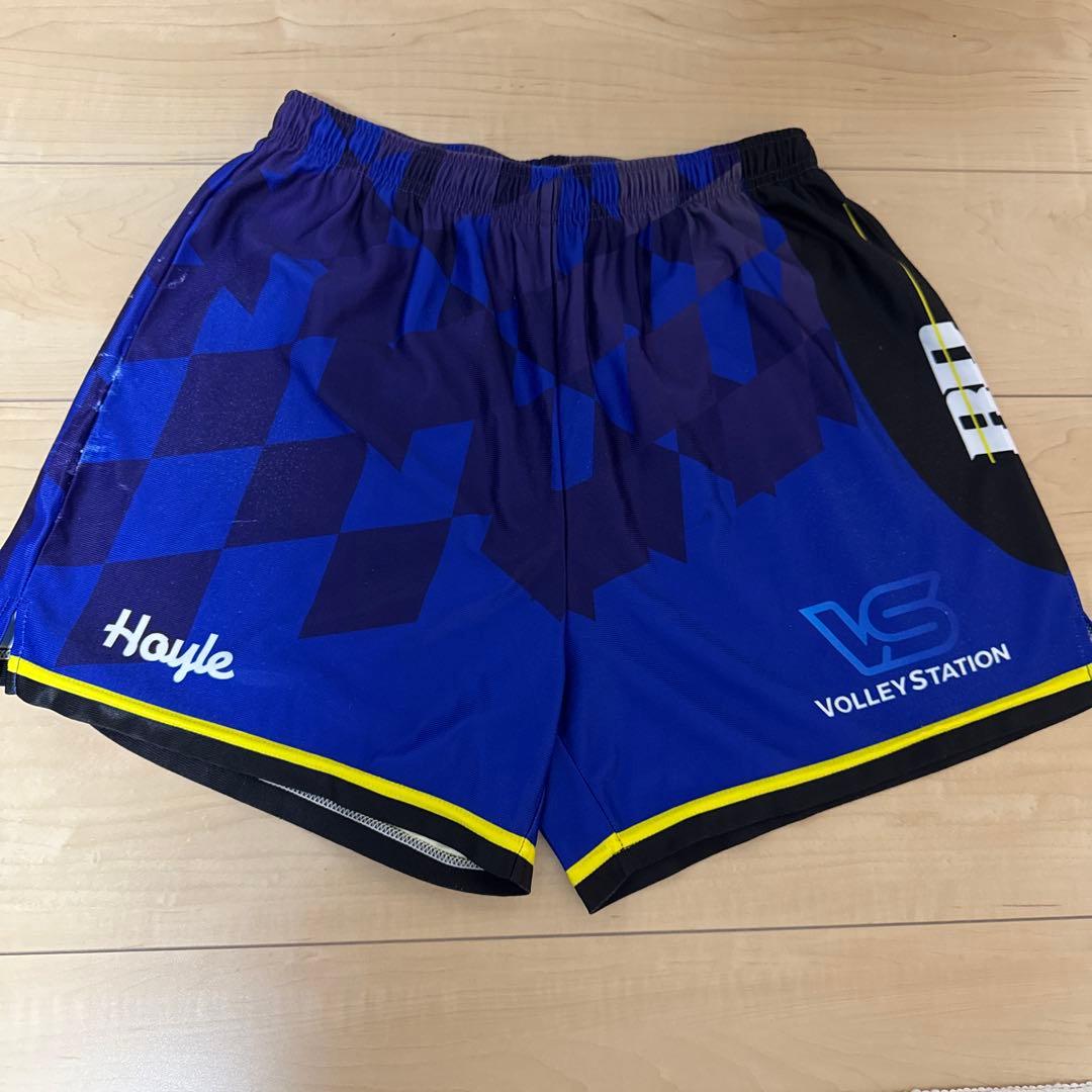 駿台学園バレーボール部スポンサーゲームパンツ