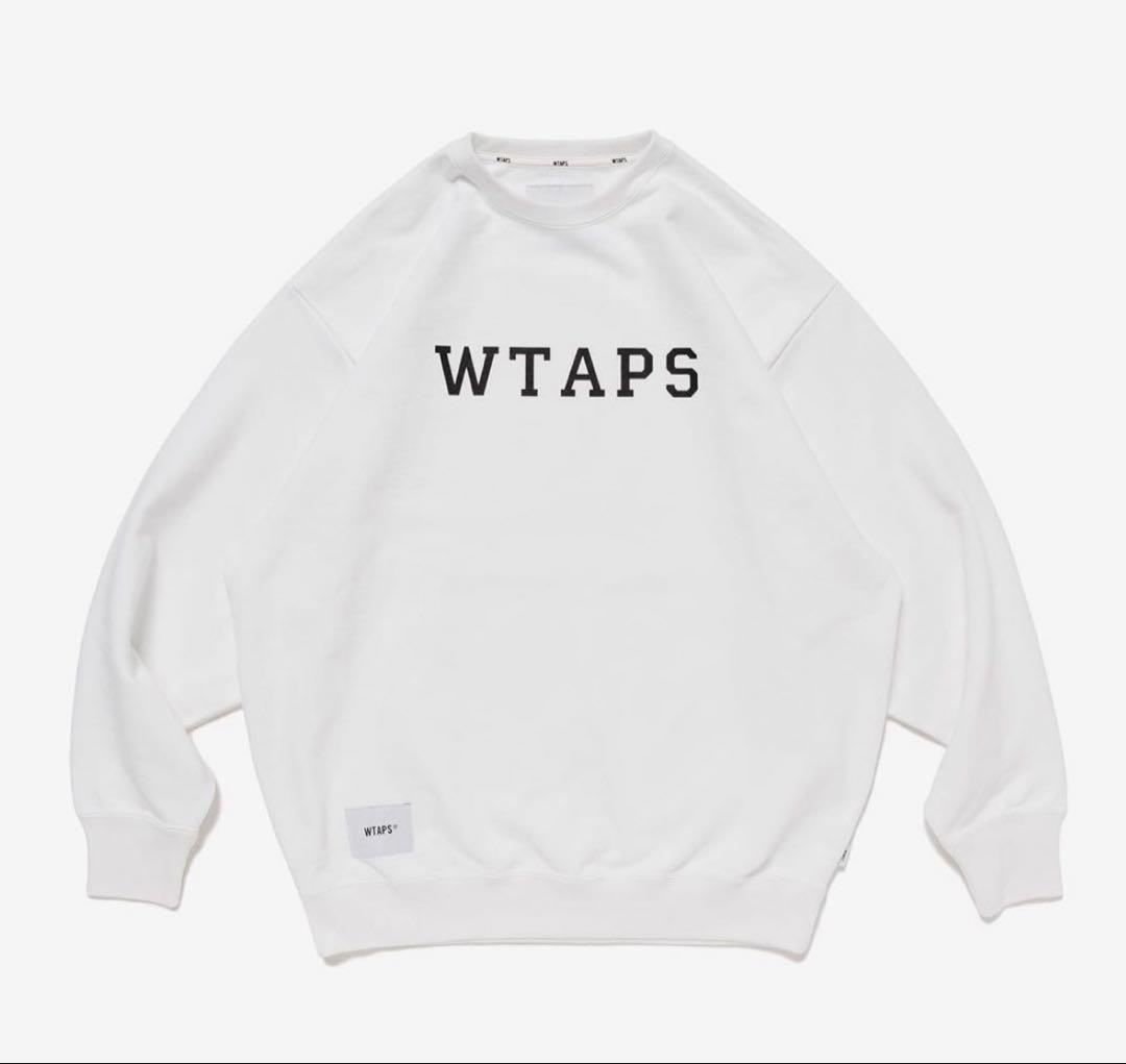 WTAPS ホワイト スウェット X 01