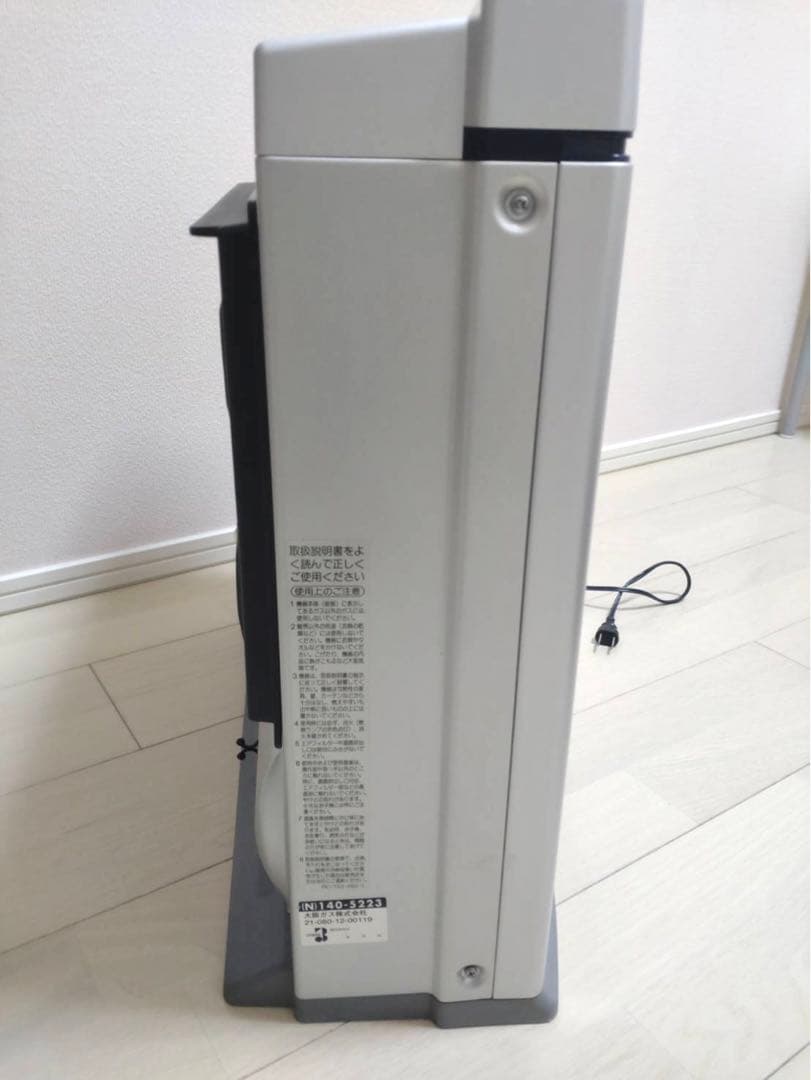 美品 リンナイ ガスファンヒーター 大阪ガス RC-390NP-1