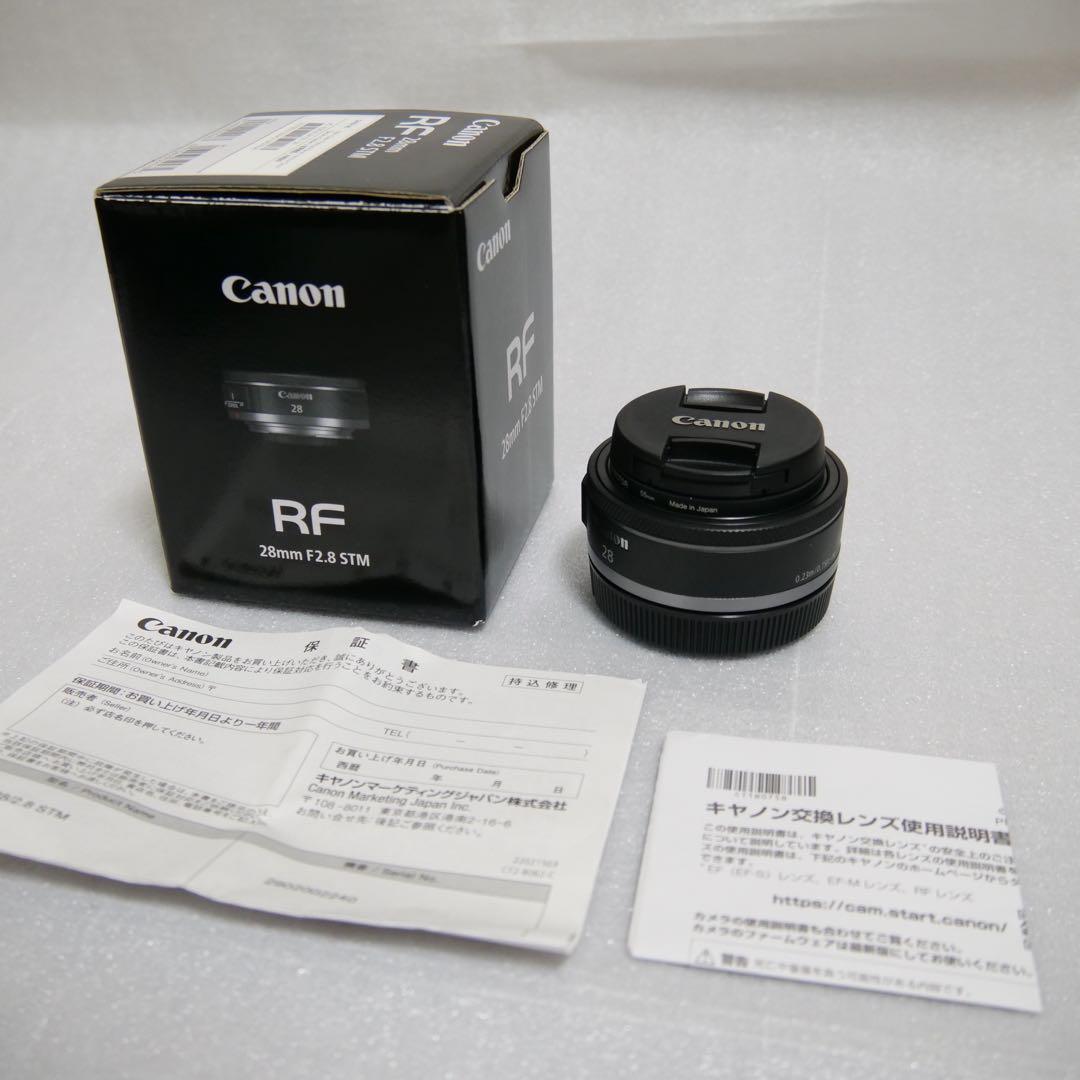 Canon RF 28mm F2.8 STM レンズ