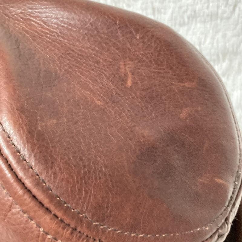 NEW YORK HAT★VINTAGE LEATHER FEDORA HAT