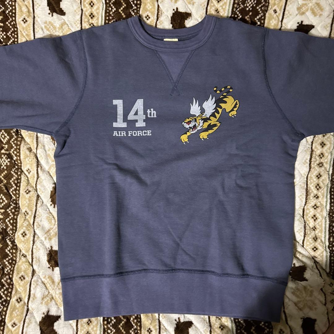 未着用 バズリクソンズ スウェットシャツ 14th AIR FORCE M
