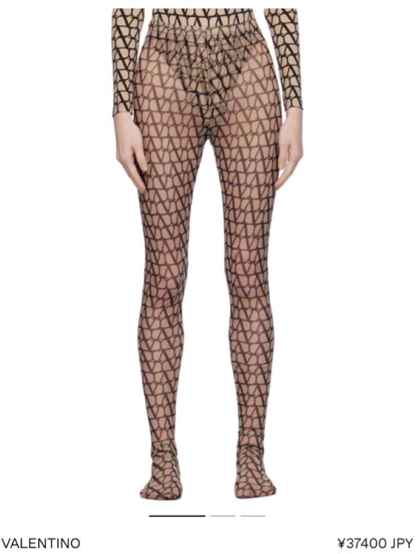 ◇ VALENTINO バレンティノ Tolle lconographe タイツ