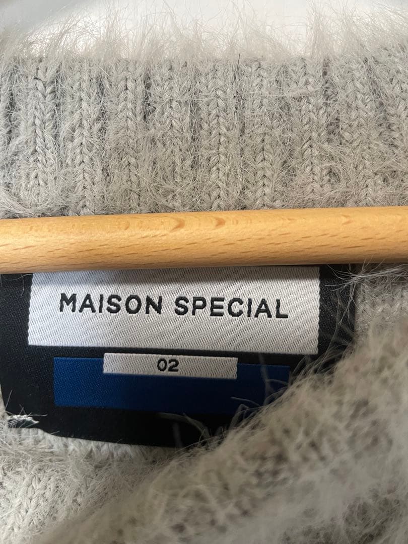 メゾンスペシャル　Crew Neck Knit Pullover