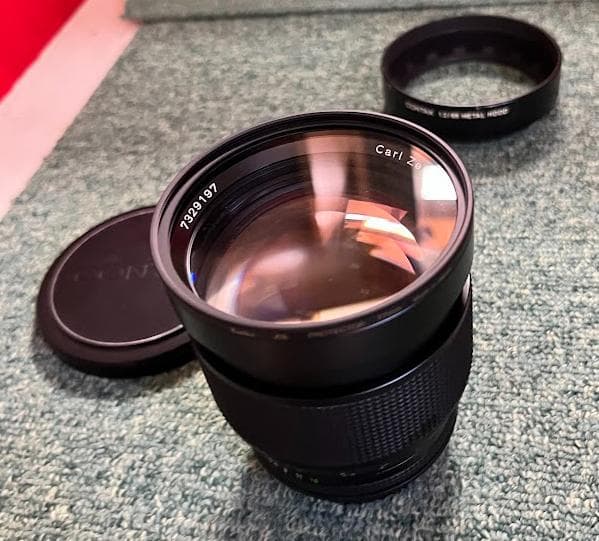 コンタックス★カールツァイス★プラナー８５ミリ/ｆ1.2MMG ☆６０周年モデル