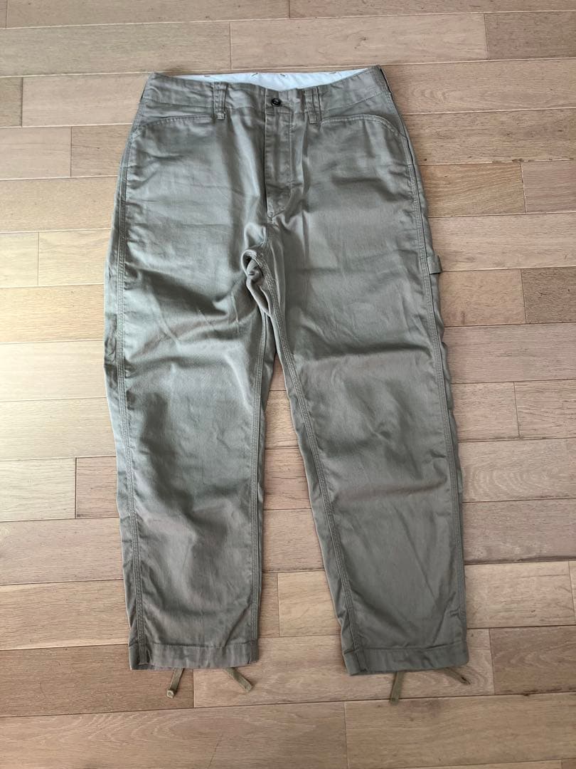 パンツ Painter pants 6.5oz flat twill 20ss XS