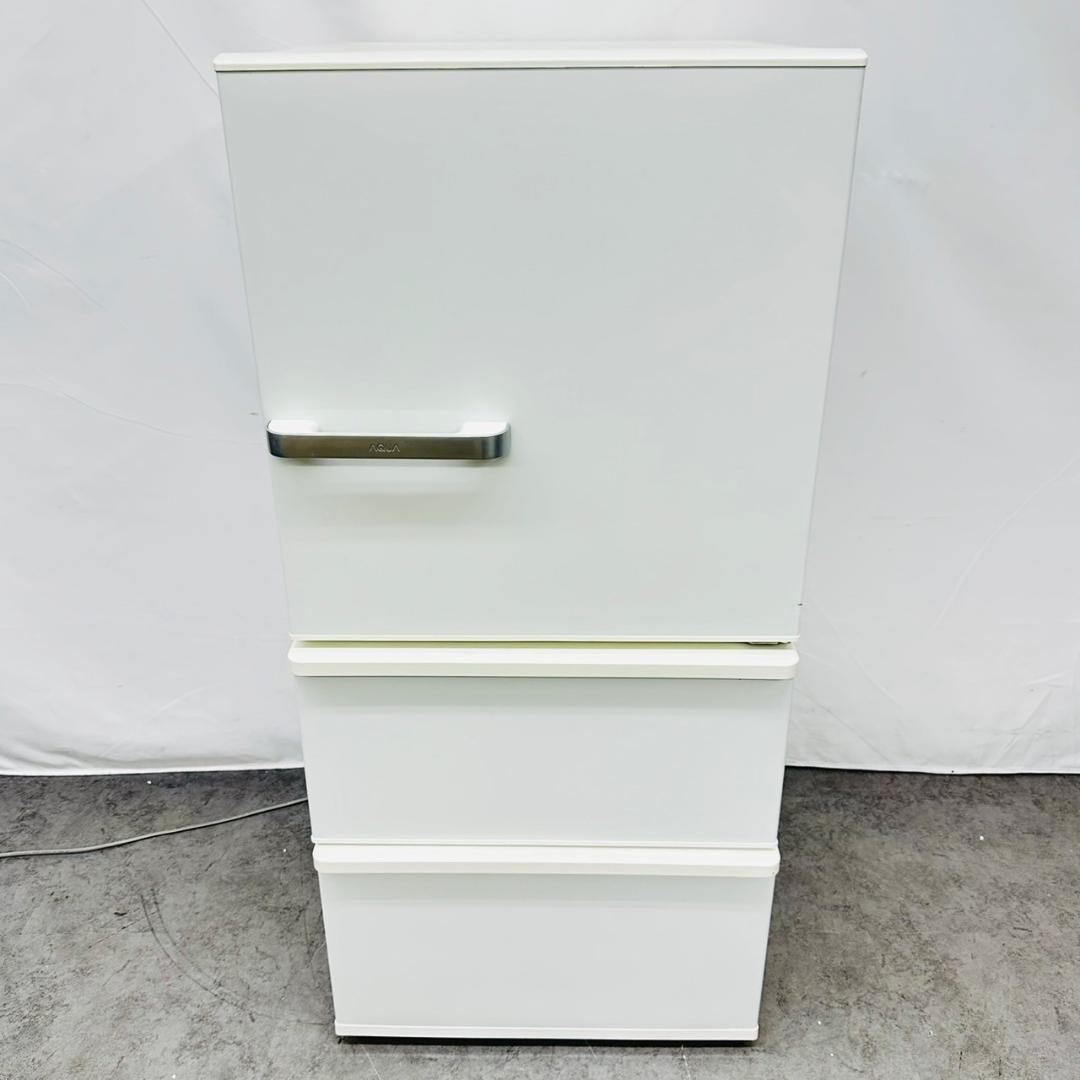 2019年製 AQUAアクア冷凍冷蔵庫　AQR-SV24HBK(W)