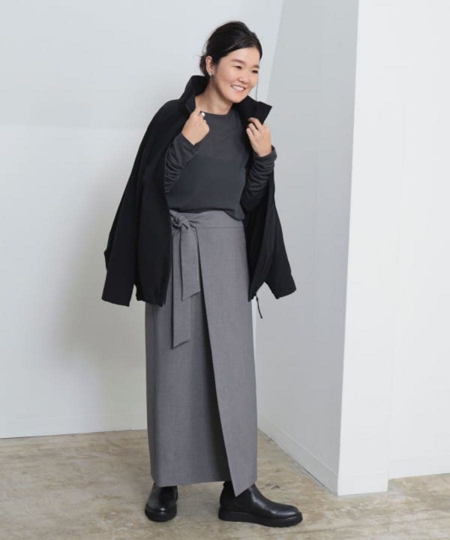 【美品】LEE × Demi-Luxe BEAMS オーバースタンドブルゾン.M