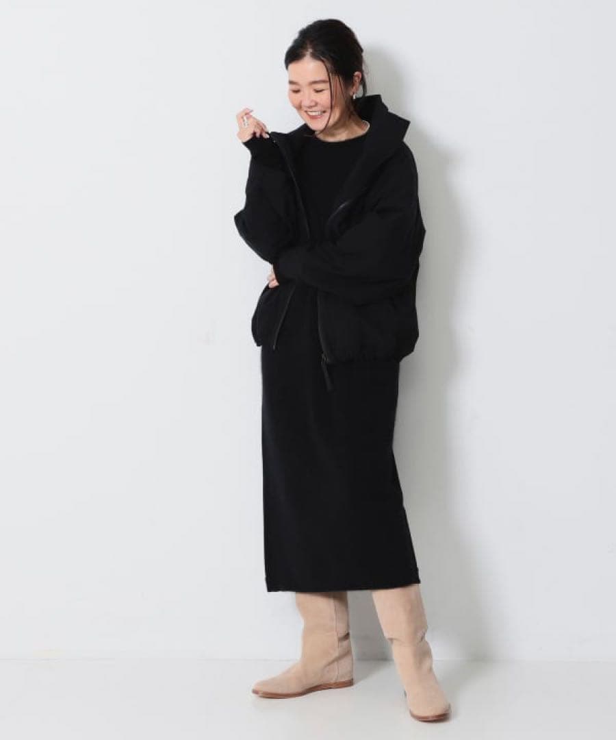 【美品】LEE × Demi-Luxe BEAMS オーバースタンドブルゾン.M