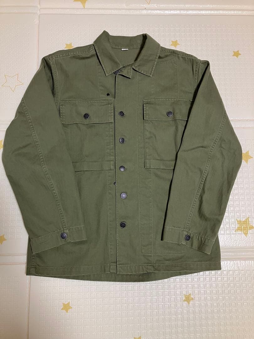 1940's U.S.ARMY M 43 HBT コンバットジャケット　ワイパー