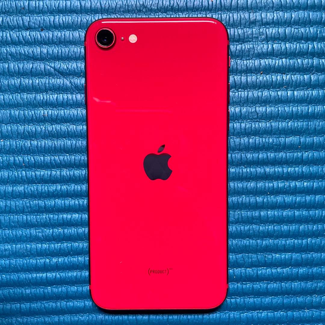 iPhoneSE2 128GB （プロダクト）レッド 純正バッテリー100%