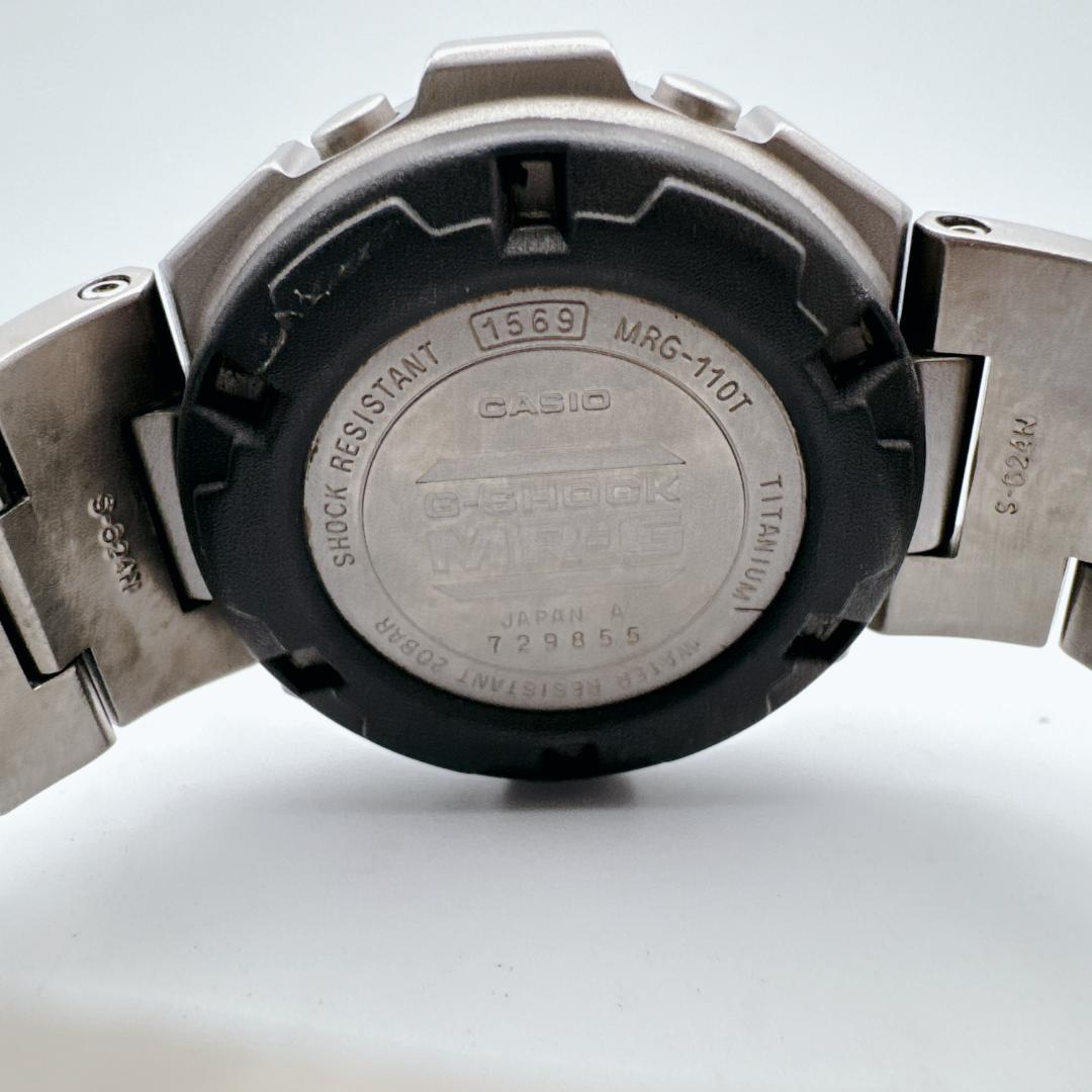 【美品】 CASIO 初代 MRG-110T フルチタン G-SHOCK
