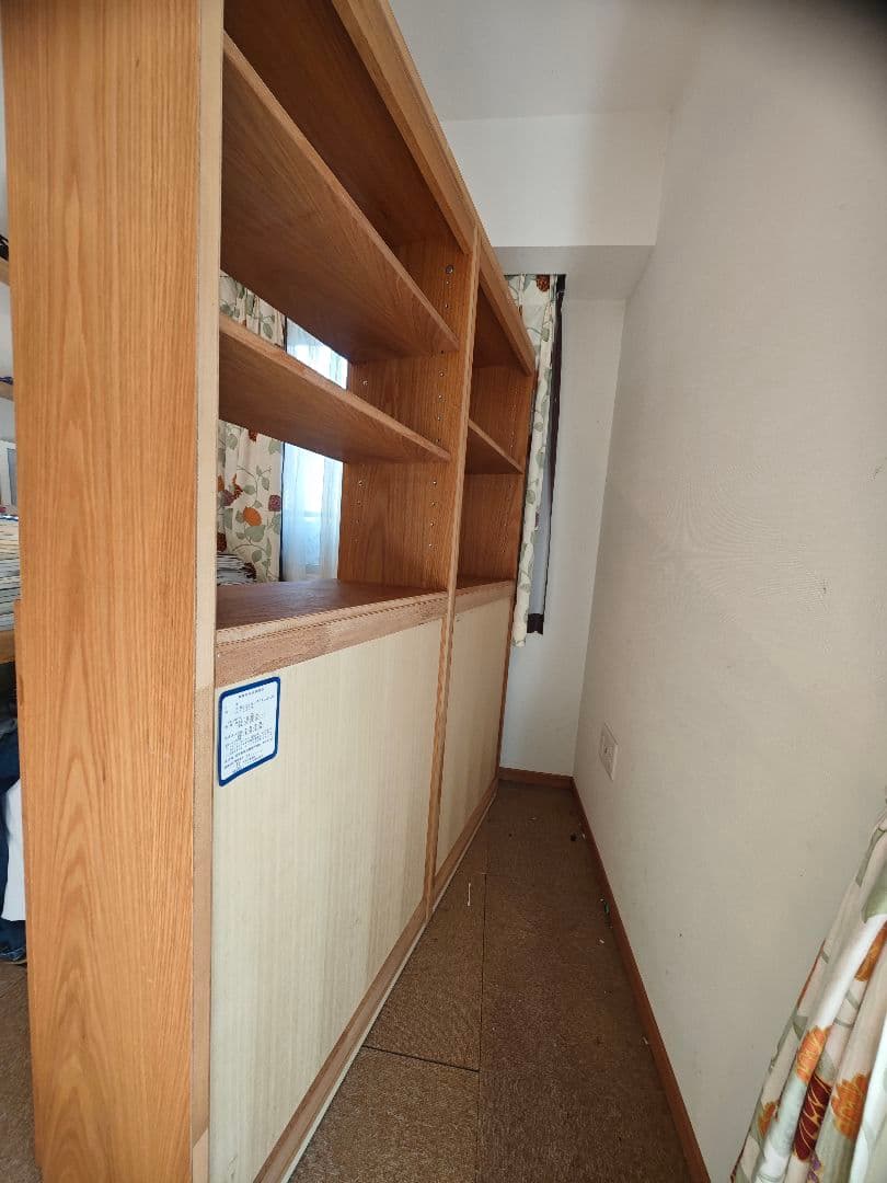 府中家具 国産 木製大型収納棚｜天然木｜幅135cm 高さ175cm☆最終値下げ