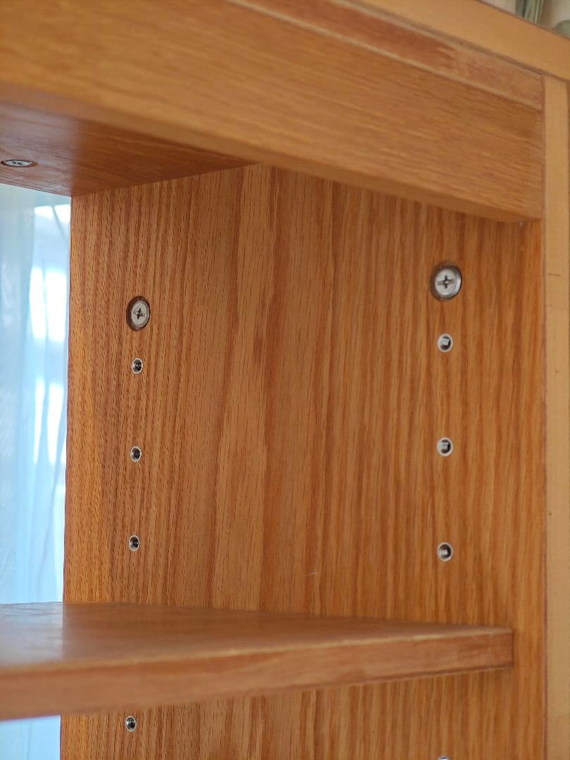 府中家具 国産 木製大型収納棚｜天然木｜幅135cm 高さ175cm☆最終値下げ