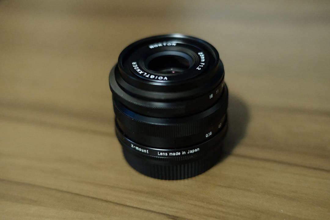 レンズ(単焦点) NOKTON 23mm F1.2 x-mount