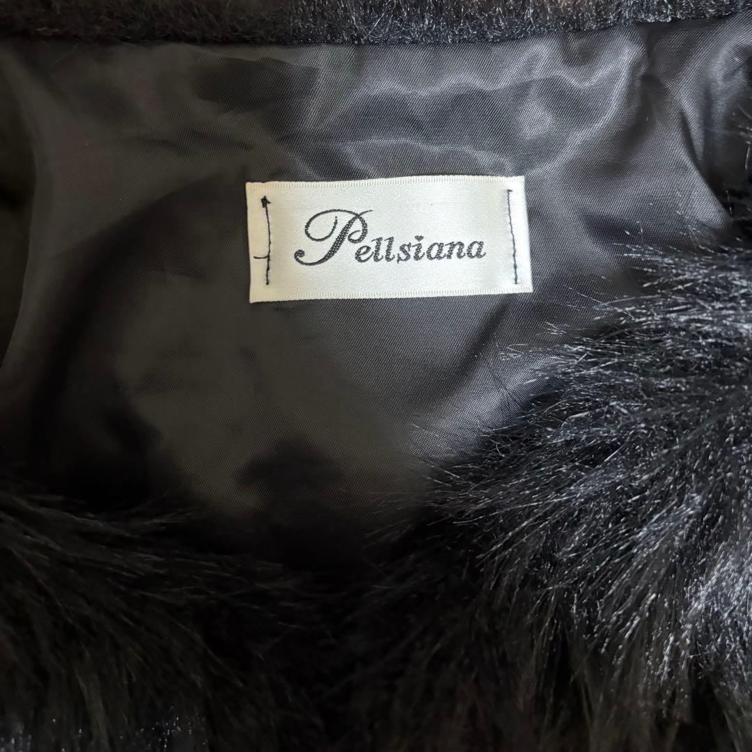ペルシャナ　pellsiana charm logo far coat
