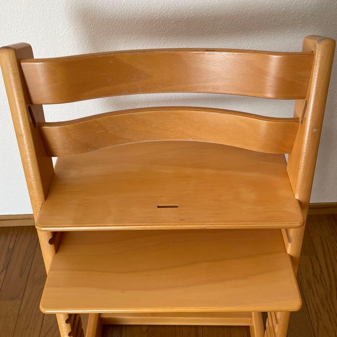 ストッケ　トリップ トラップ　ベビーチェア+ベビーセット+クッション　ナチュラル