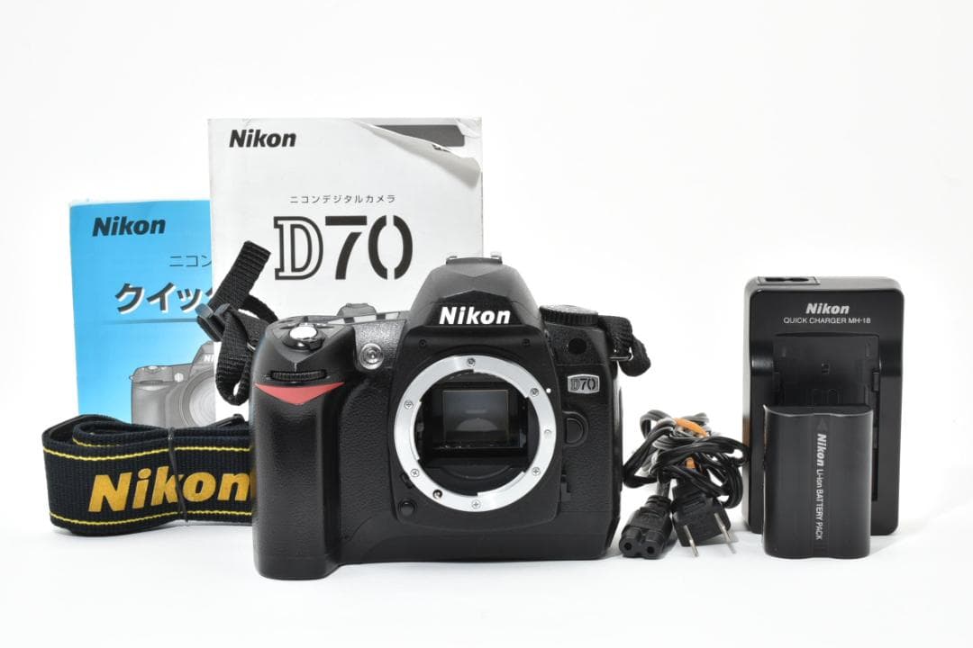 ★撮影枚数1,827枚・美品★Nikon ニコン D70 ボディ #20667
