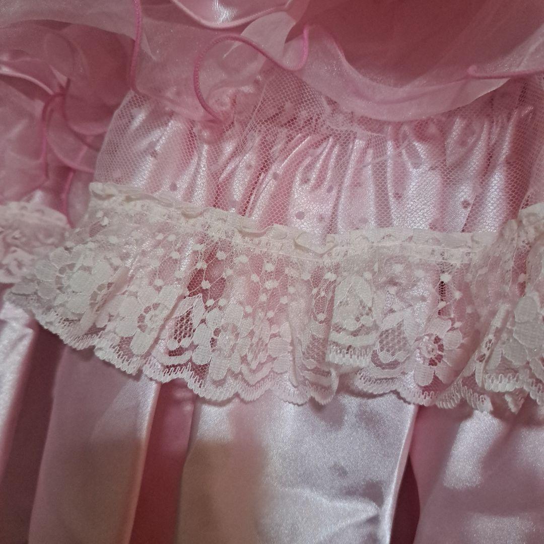 松田聖子３歳１００センチピンク フリルドレス