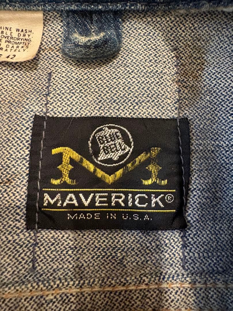 【42】MAVERICK USA製 70s デニムジャケット