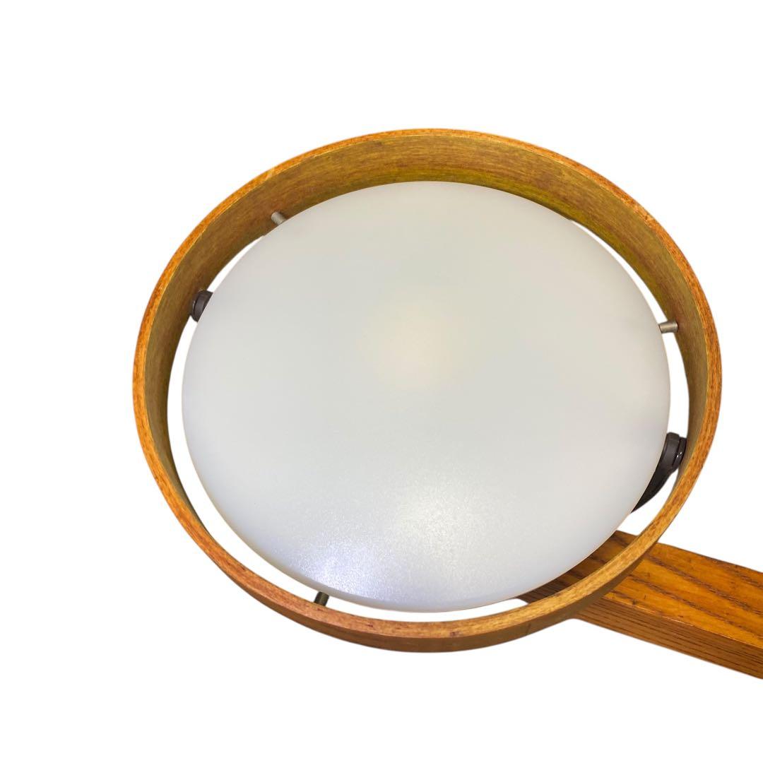 美品✨送料無料✨スワン　木製フレーム　4灯シーリングライト　おしゃれ