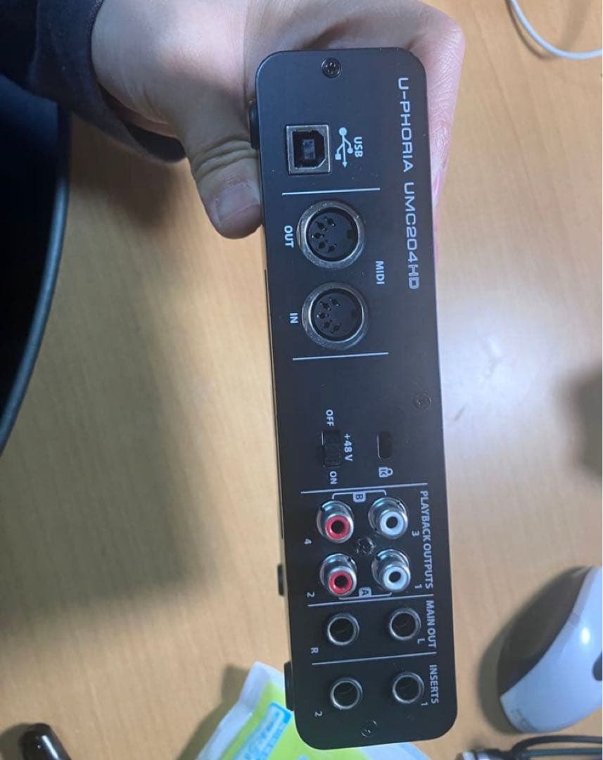 DTM・DAW behringer U-PHORIA UMC204HD