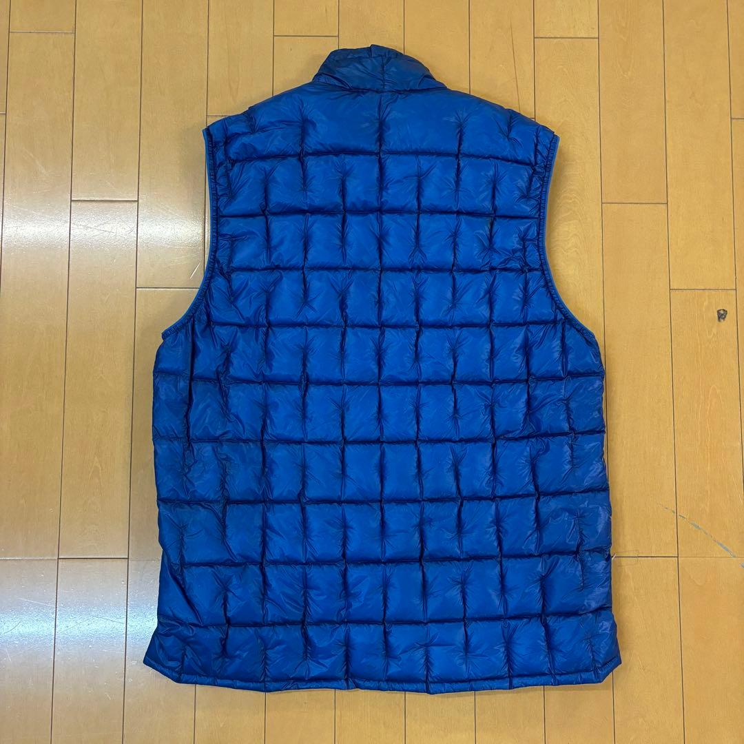 モンベル　プラズマ1000 ダウン ベスト L ブルー
