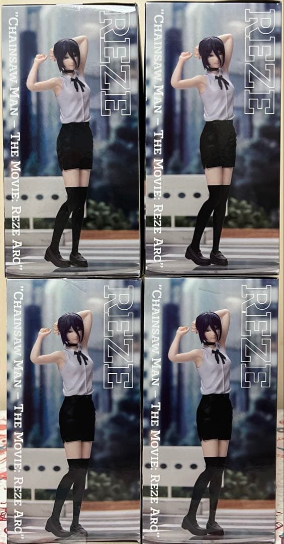 劇場版『チェンソーマン　レゼ篇』ハイプレミアムフィギュア\"レゼ\"4体